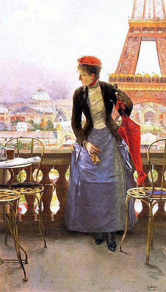 Luis jimenez aranda Lady at the Paris Exposition